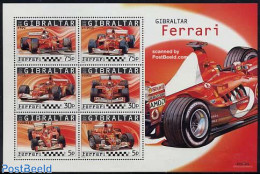 Gibraltar 2004 Ferrari 6v M/s, Mint NH, Sport - Transport - Autosports - Sport (other And Mixed) - Automobiles - Ferrari - Autos