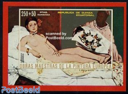 Equatorial Guinea 1973 Paintings S/s Imperforated, Manet, Mint NH, Art - Modern Art (1850-present) - Nude Paintings - Guinée Equatoriale