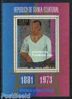 Equatorial Guinea 1973 Picasso S/s, Blue Period, Mint NH, Art - Modern Art (1850-present) - Pablo Picasso - Equatoriaal Guinea