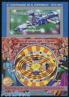 Equatorial Guinea 1974 Copernicus S/s, Mint NH, Science - Transport - Astronomy - Space Exploration - Astrologia