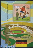 Equatorial Guinea 1974 World Cup Football S/s Imperforated, Mint NH, Sport - Football - Guinée Equatoriale