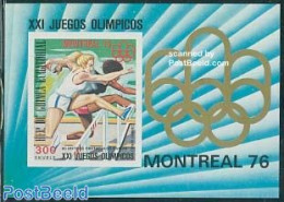 Equatorial Guinea 1976 Olympic Games S/s Imperforated, Mint NH, Sport - Athletics - Olympic Games - Atletiek
