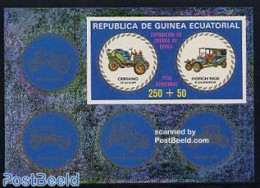 Equatorial Guinea 1976 Automobiles S/s Imperforated, Mint NH, Transport - Automobiles - Coches