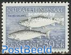 Greenland 1983 Fish 1v, Mint NH, Nature - Fish - Neufs