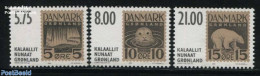 Greenland 2001 Never Issued Stamps 3v, Mint NH, Nature - Bears - Sea Mammals - Stamps On Stamps - Nuevos