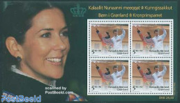 Greenland 2006 Children In Greenland S/s, Mint NH, History - Kings & Queens (Royalty) - Nuovi