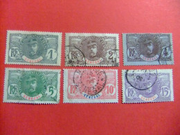55 SENEGAL 1906 / GENERAL FAIDHERBE / YVERT 30 / 35 FU - Used Stamps