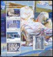 Greece 2010 New Acropolis Museum 5v M/s, Mint NH, History - Archaeology - Art - Museums - Sculpture - Unused Stamps