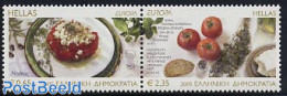 Greece 2005 Europa, Gastronomy 2v [:], Mint NH, Health - History - Food & Drink - Europa (cept) - Nuevos