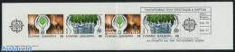 Greece 1986 Europa Booklet, Mint NH, History - Nature - Transport - Europa (cept) - Environment - Stamp Booklets - Fir.. - Ongebruikt