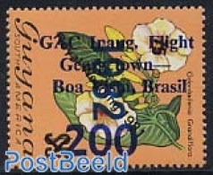 Guyana 1982 Boa Vista Flight 1v, Mint NH, Nature - Transport - Flowers & Plants - Aircraft & Aviation - Vliegtuigen