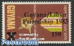 Guyana 1985 Libyan Friendship 1v, Mint NH, History - Decorations - Militaria