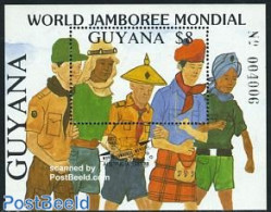 Guyana 1989 World Jamboree S/s, Mint NH, Sport - Scouting - Guiana (1966-...)
