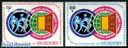 Guinea, Republic 1983 Int. Year Of Disabled People 2v, Mint NH, Health - Disabled Persons - Int. Year Of Disabled Peop.. - Behinderungen