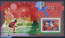 Guinea, Republic 2006 Ping Pong S/s, Mint NH, Sport - Table Tennis - Tenis De Mesa