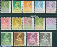 Hong Kong 1989 Definitives 14v (with Year 1989), Mint NH - Neufs