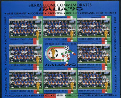 Sierra Leone KB 1448 Postfrisch Fußball #GB727 - Sierra Leona (1961-...)