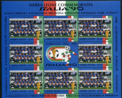 Sierra Leone KB 1448 Postfrisch Fußball #GB726 - Sierra Leona (1961-...)