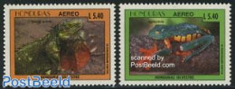 Honduras 1995 Animals 2v, Mint NH, Nature - Animals (others & Mixed) - Frogs & Toads - Reptiles - Honduras