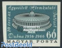 Hungary 1966 Nuclear Institute 1v Imperforated, Mint NH, Science - Atom Use & Models - Ongebruikt