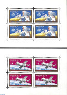 Hungary 1970 Space Flights 2 S/s, Mint NH, Transport - Space Exploration - Neufs