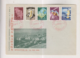 YUGOSLAVIA,1950 DUBROVNIK CHESS OLYMPIC  FDC Cover - Lettres & Documents