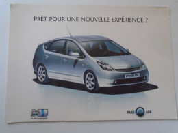 D203079    CPM  Automobile -  TOYOTA PRIUS - Prêt Pour Une Nouvelle Expérience 2004 - Toerisme
