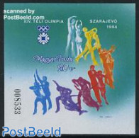 Hungary 1983 Olympic Winter Games S/s Imperforated, Mint NH, Sport - Olympic Winter Games - Unused Stamps