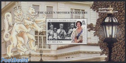 Saint Helena 1999 Queen Mother 99th Anniversary S/s, Mint NH, History - Kings & Queens (Royalty) - Royalties, Royals