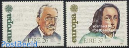 Ireland 1985 Europa, Music Year 2v, Mint NH, History - Performance Art - Europa (cept) - Music - Staves - Unused Stamps