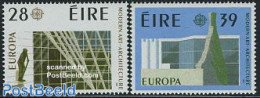 Ireland 1987 Europa, Modern Architecture 2v, Mint NH, History - Europa (cept) - Art - Modern Architecture - Neufs