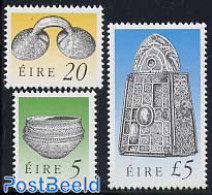Ireland 1991 Definitives 3v, Mint NH, Art - Art & Antique Objects - Unused Stamps