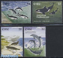 Ireland 1997 Sea Mammals 4v, Mint NH, Nature - Animals (others & Mixed) - Sea Mammals - Unused Stamps