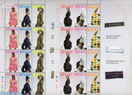 Ireland 2010 Fashion Designers 2 M/ss (= 4 Sets), Mint NH, Art - Fashion - Unused Stamps