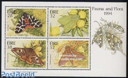 Ireland 1994 Butterflies S/s, Mint NH, Nature - Butterflies - Unused Stamps