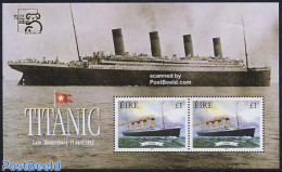 Ireland 1999 Australia 99 S/s, Mint NH, Transport - Philately - Ships And Boats - Titanic - Nuovi