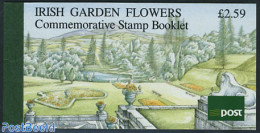 Ireland 1990 Garden Flowers Booklet, Mint NH, Nature - Flowers & Plants - Gardens - Stamp Booklets - Ungebraucht