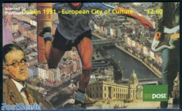 Ireland 1991 Dublin Cultural City Booklet, Mint NH, History - Performance Art - Religion - Europa Hang-on Issues - The.. - Neufs