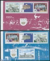 Ireland 1991 Dublin 2 Booklet Panes, Mint NH, Performance Art - Religion - Theatre - Churches, Temples, Mosques, Synag.. - Nuovi