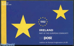 Ireland 1992 European Market Prestige Booklet, Mint NH, History - Science - Europa Hang-on Issues - Astronomy - Stamp .. - Ungebraucht