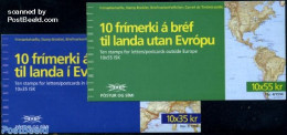 Iceland 1994 Europa 2 Booklets, Mint NH, History - Religion - Europa (cept) - Explorers - Religion - Stamp Booklets - Ongebruikt