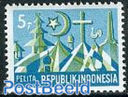 Indonesia 1969 Definitive 1v, Diff. Colour, Mint NH - Indonesien