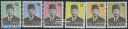 Indonesia 1974 Definitives 6v, Mint NH - Indonesien