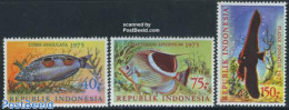 Indonesia 1975 Fish 3v, Mint NH, Nature - Fish - Vissen