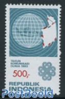 Indonesia 1983 Telecommunication Year 1v (from S/s), Mint NH, Science - Int. Communication Year 1983 - Telecommunication - Telecom