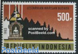 Indonesia 1983 Borobudur 1v (from S/s), Mint NH, Religion - Religion - Indonesien