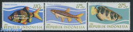 Indonesia 1983 Fish 3v, Mint NH, Nature - Fish - Vissen
