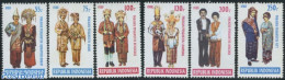 Indonesia 1988 Costumes 6v, Mint NH, Various - Costumes - Costumes