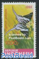 Indonesia 1988 Butterflies 1v (from S/s), Mint NH, Nature - Butterflies - Indonesien