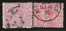 Victoria    .   SG    .   311 2x  2x    .   O      .     Cancelled - Used Stamps